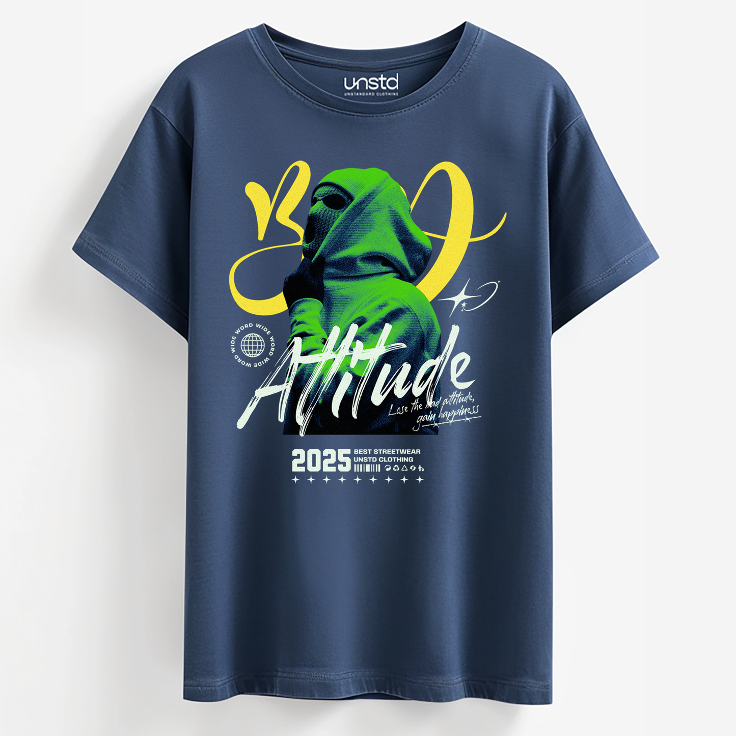 Bad Attitude Streetwear Plus Size T-Shirt