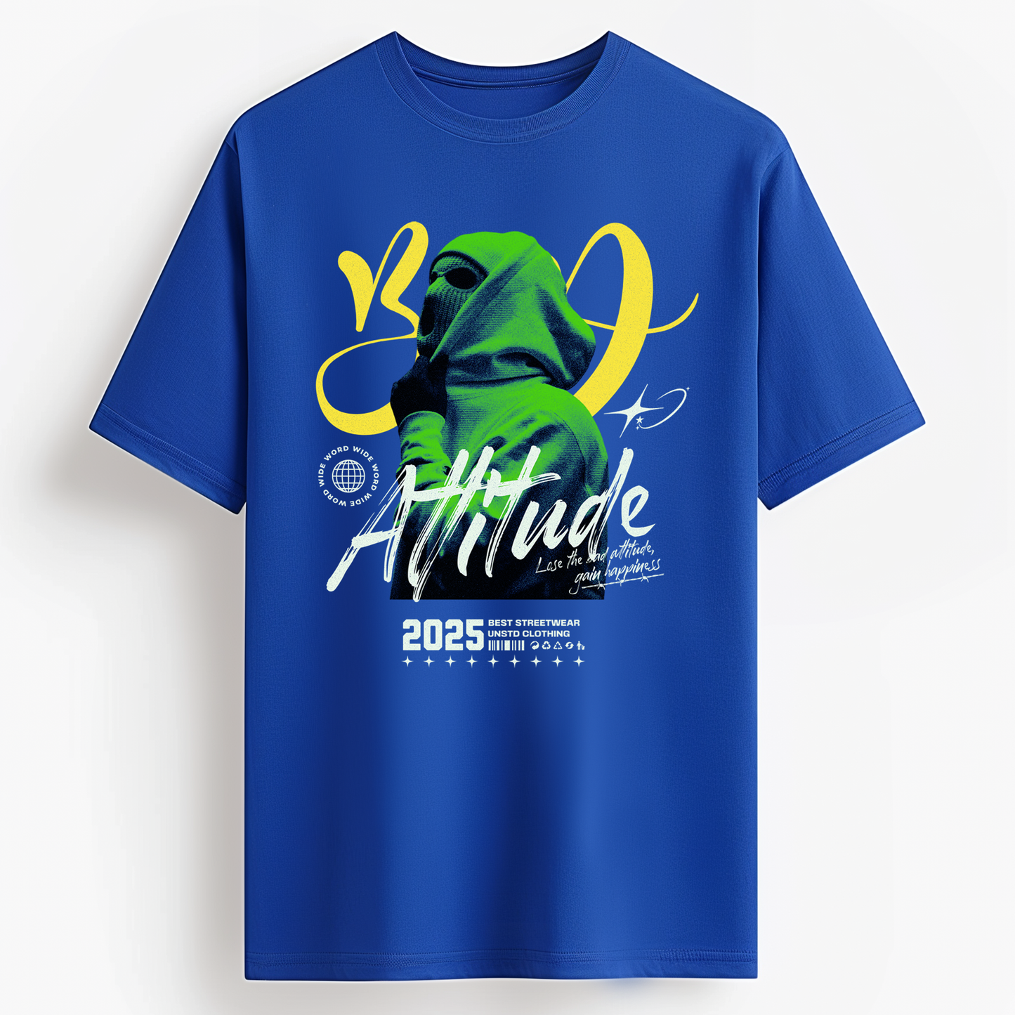 Bad Attitude Streetwear Plus Size T-Shirt