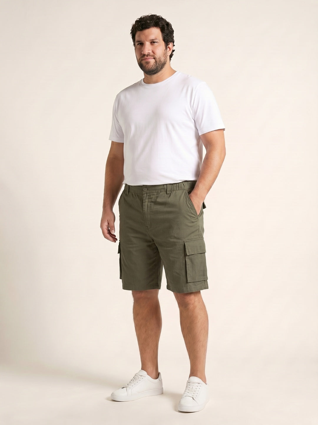 Airmax Cotton Plus Size Cargo Shorts