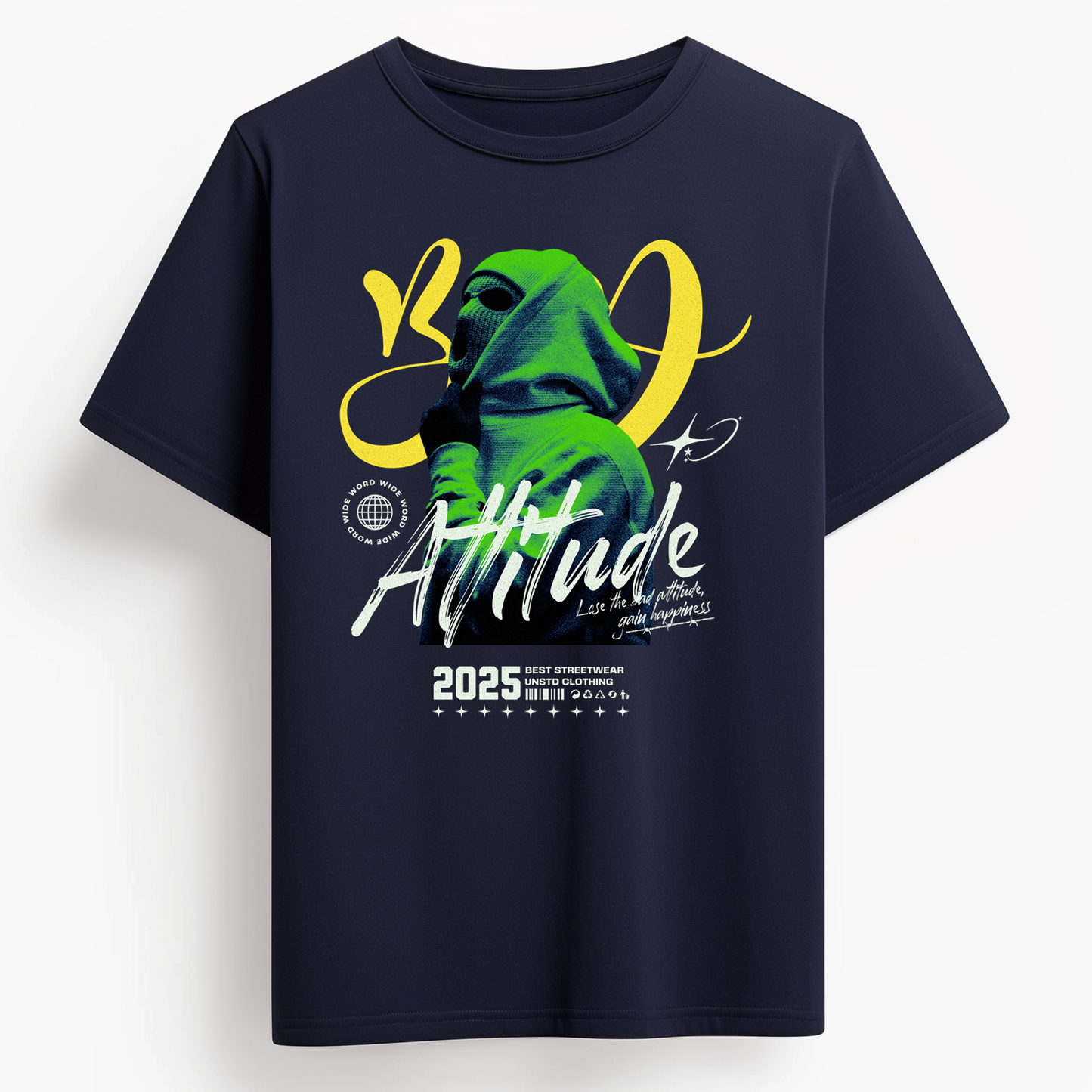 Bad Attitude Streetwear Plus Size T-Shirt