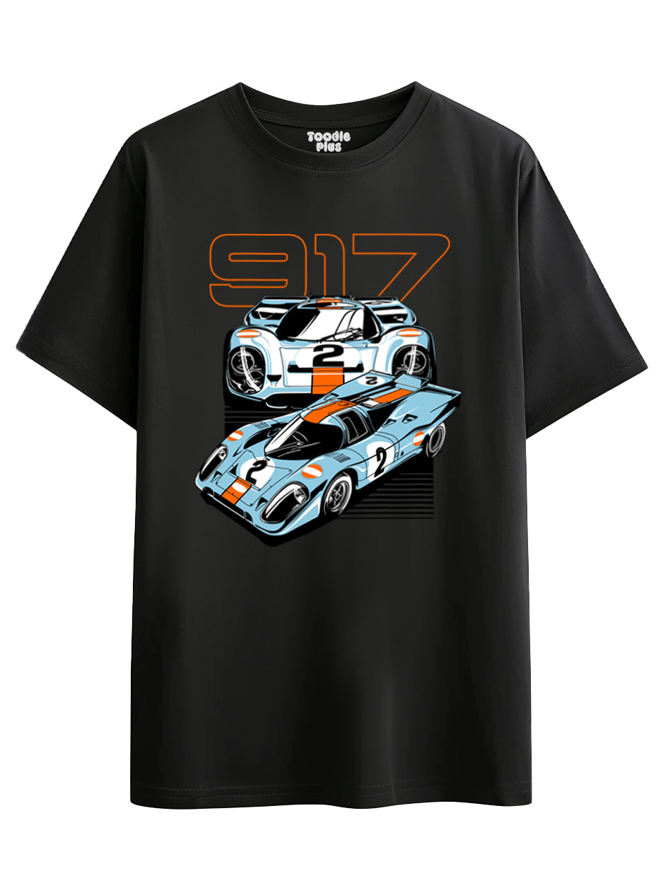 917 Racing Car Plus Size T-Shirt