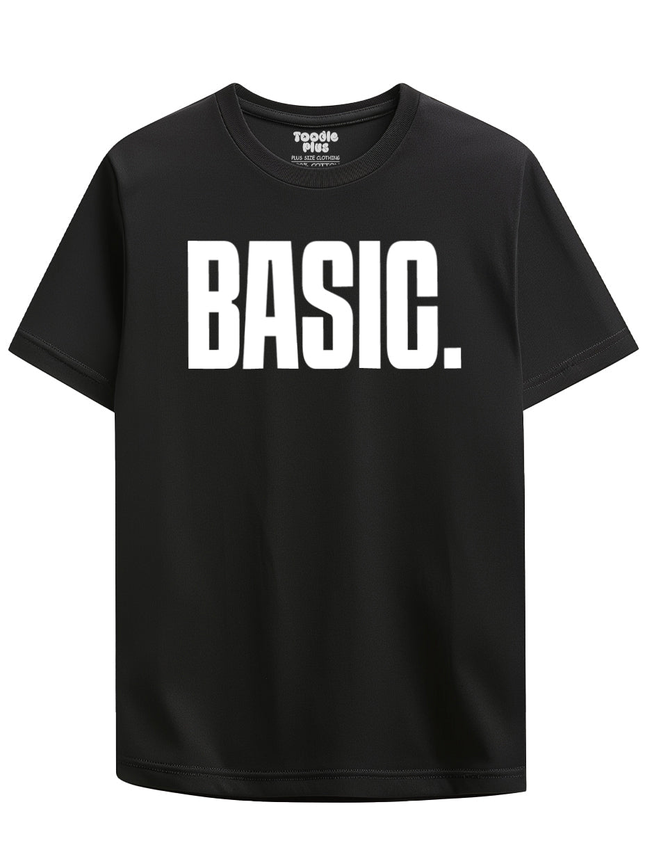 Basic Quote Plus Size T-Shirt
