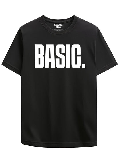 Basic Quote Plus Size T-Shirt