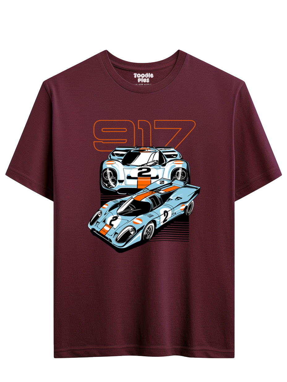 917 Racing Car Plus Size T-Shirt