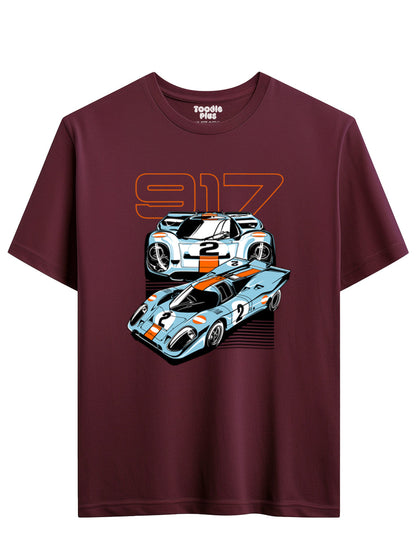 917 Racing Car Plus Size T-Shirt