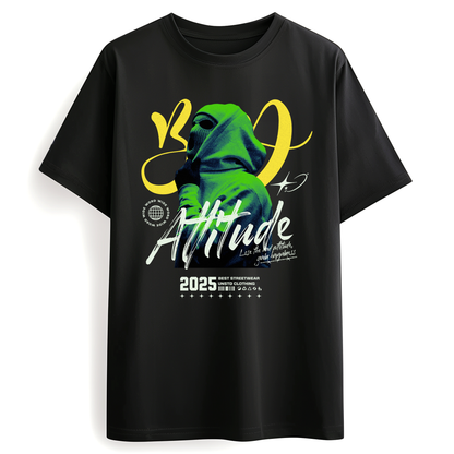 Bad Attitude Streetwear Plus Size T-Shirt