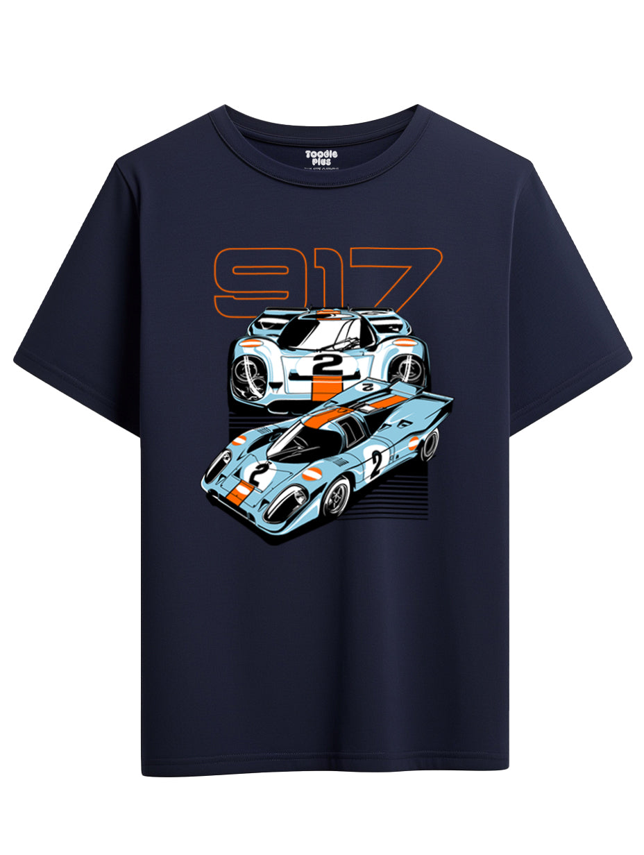 917 Racing Car Plus Size T-Shirt