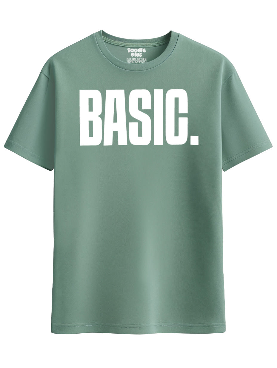 Basic Quote Plus Size T-Shirt