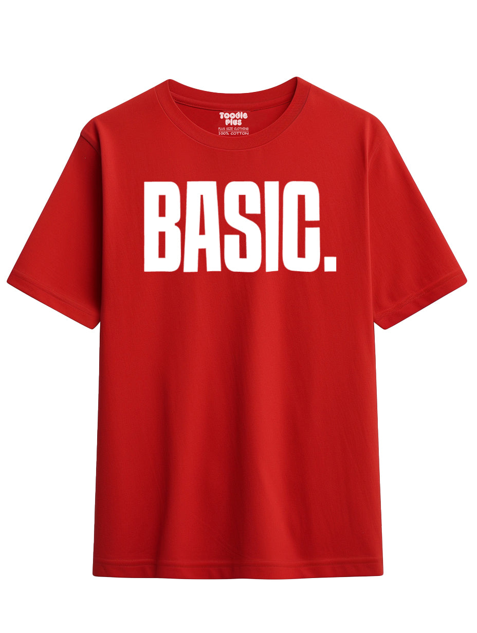 Basic Quote Plus Size T-Shirt