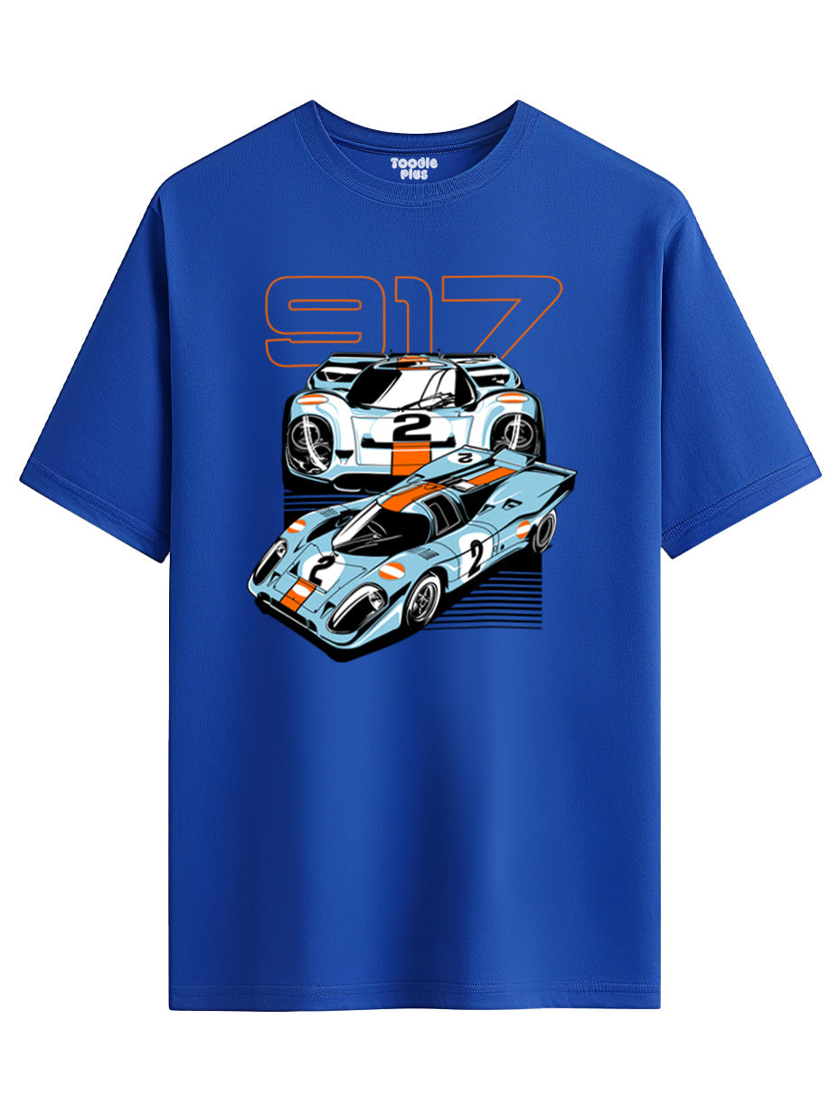 917 Racing Car Plus Size T-Shirt