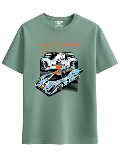 917 Racing Car Plus Size T-Shirt