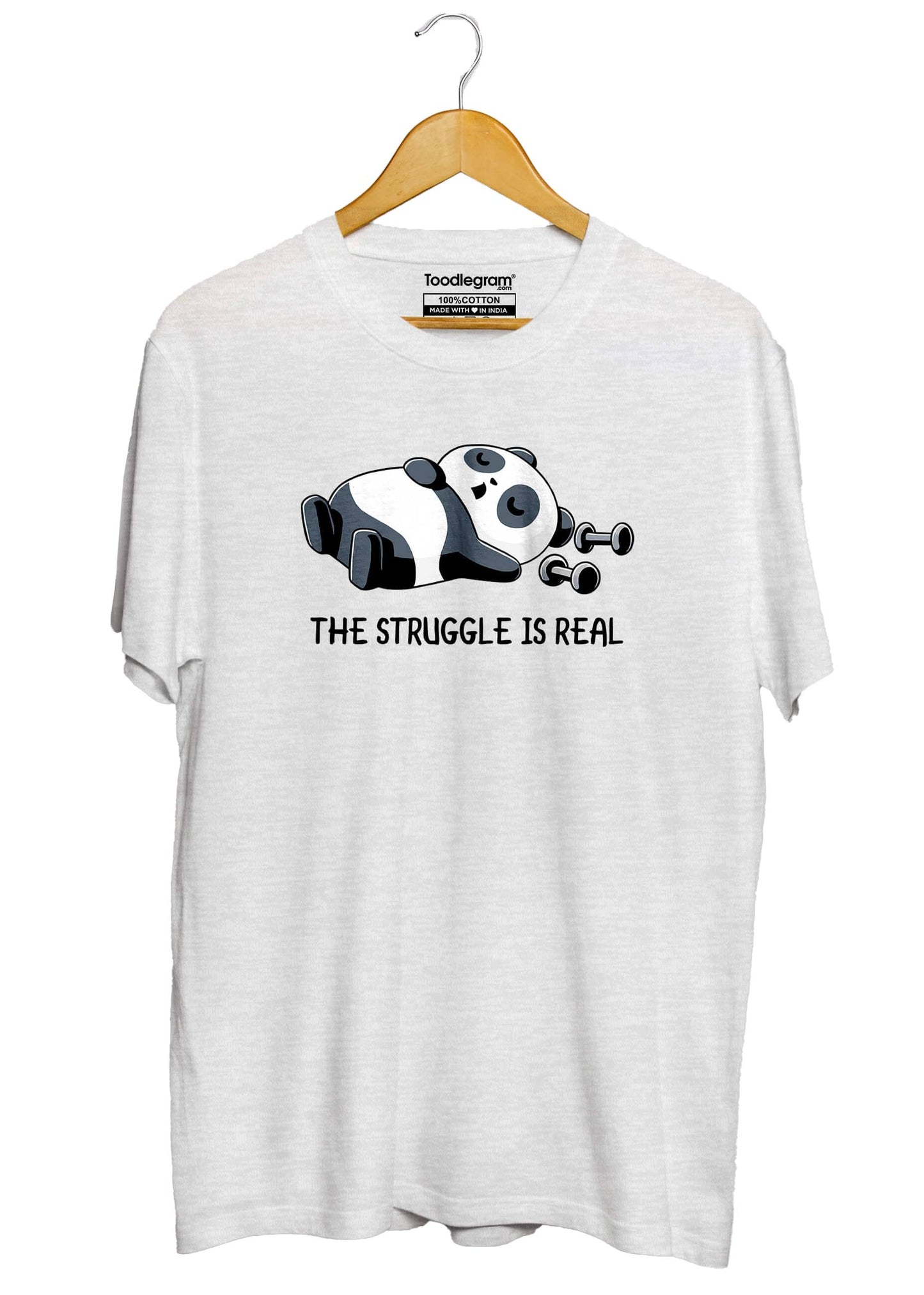 The Struggle Is Real Plus Size T-Shirt