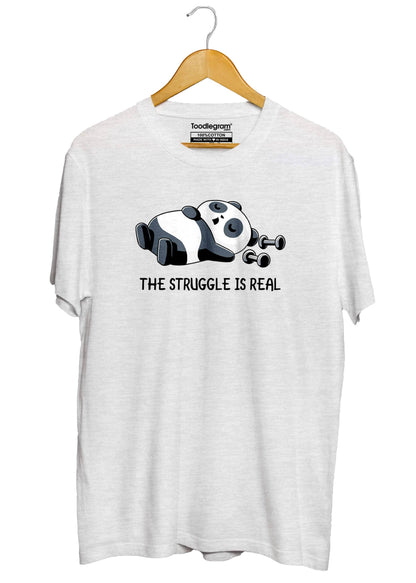 The Struggle Is Real Plus Size T-Shirt