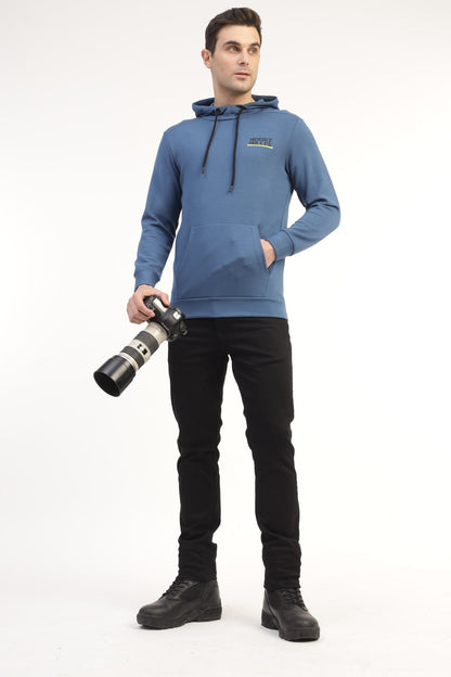Azure Blue Urban Hoodie