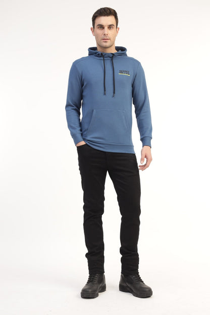Azure Blue Urban Hoodie