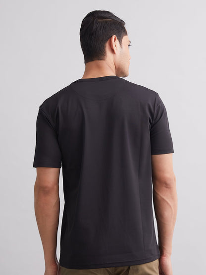 Black Durafit Torso Half Sleeves T-Shirt