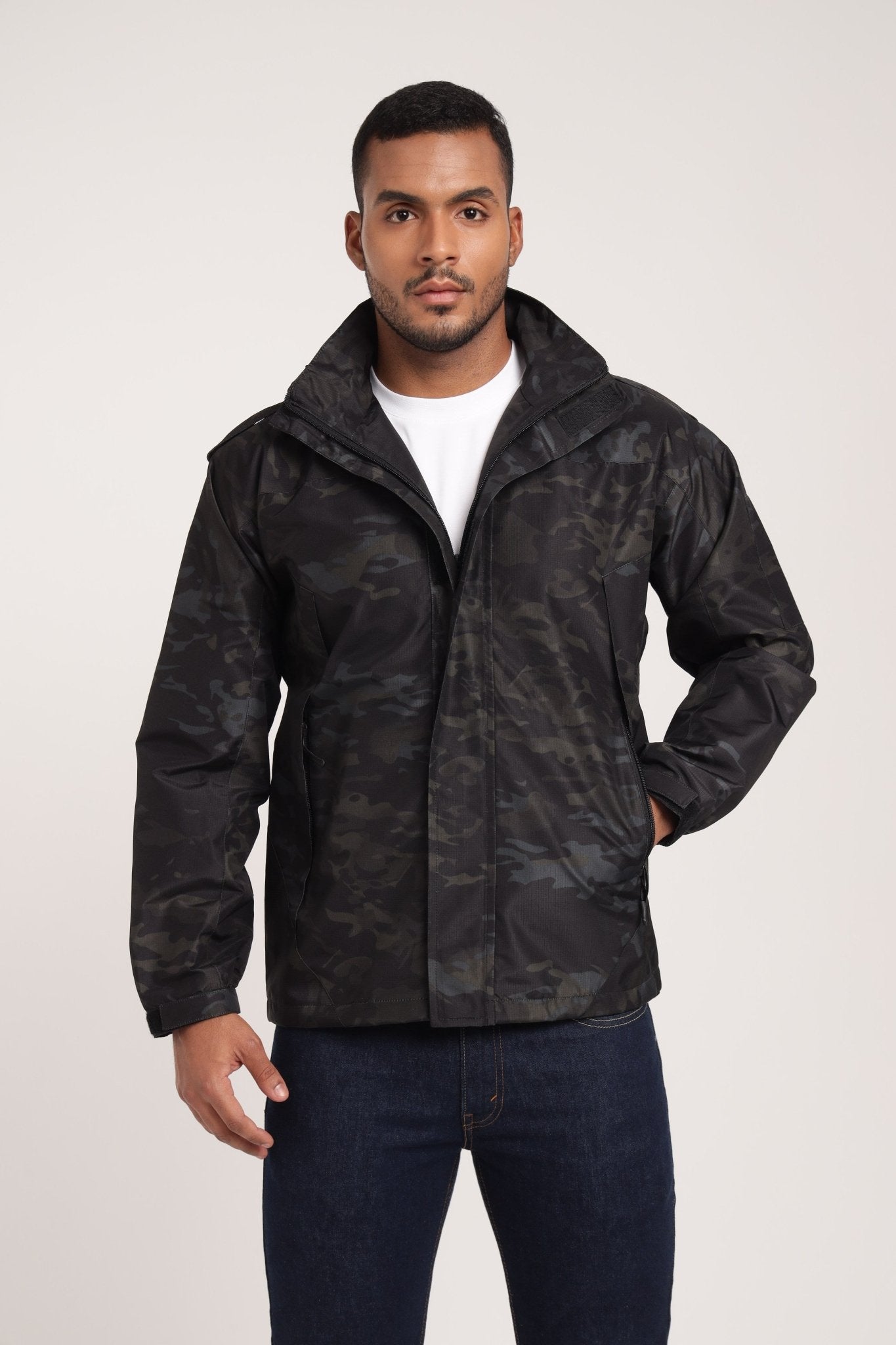 Black Multicam Airshell Windjacket