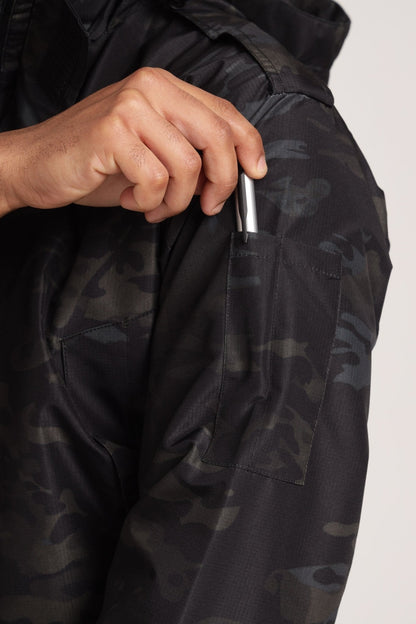 Black Multicam Airshell Windjacket