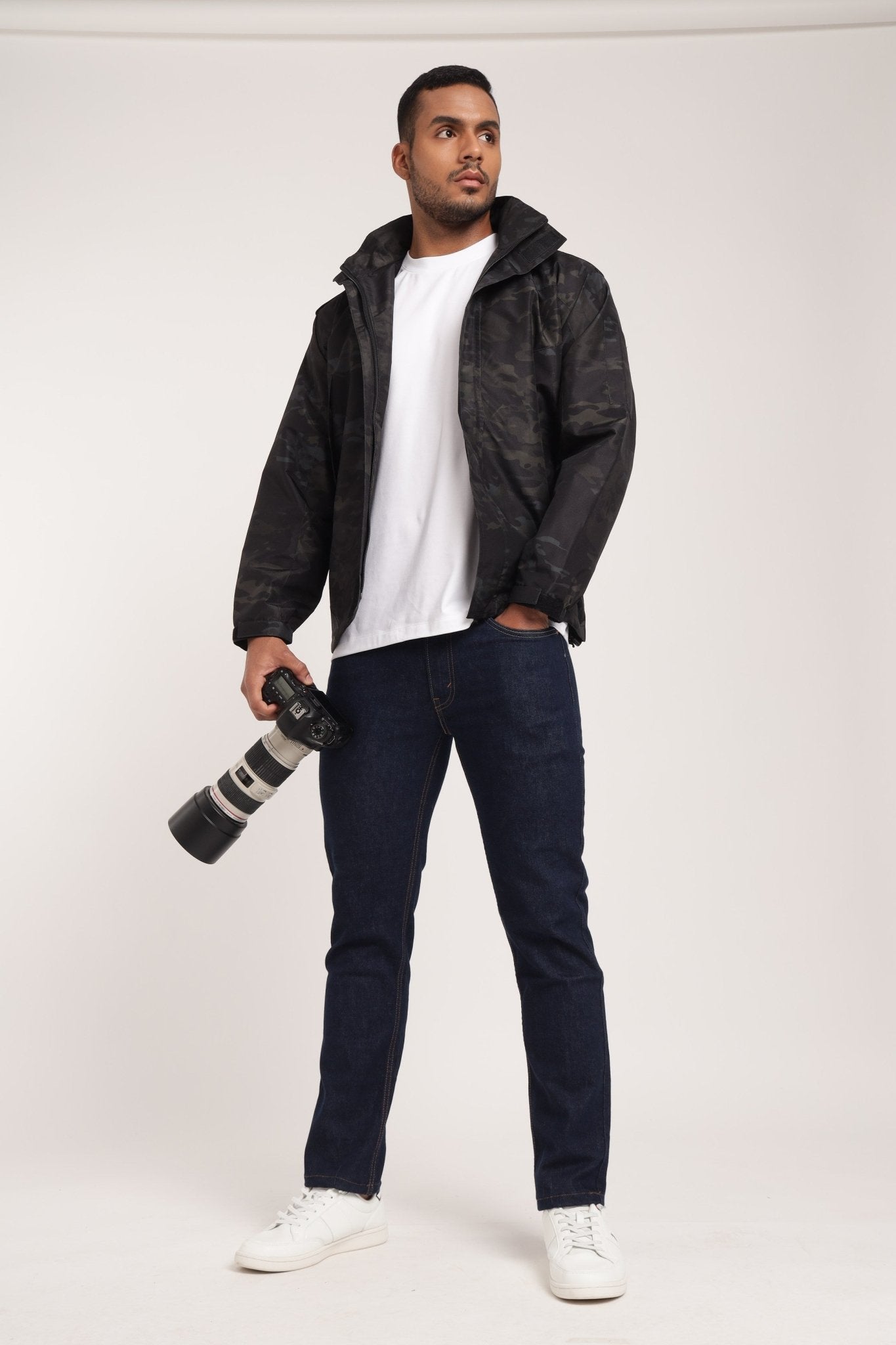 Black Multicam Airshell Windjacket