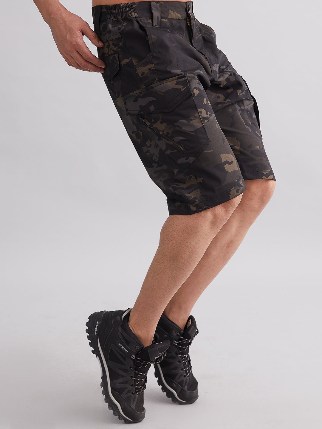 Black Multicam Explorer Tactical Shorts