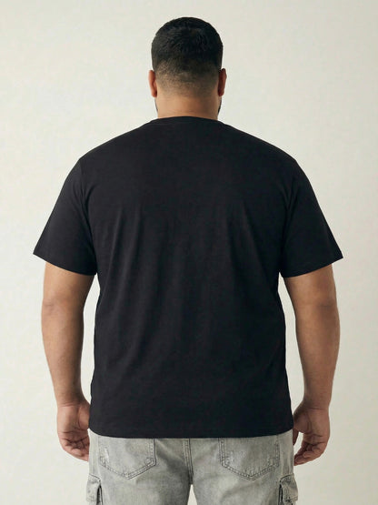 Beach Bear Plus Size Men T-shirt