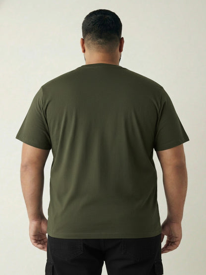 Beach Bear Plus Size Men T-shirt
