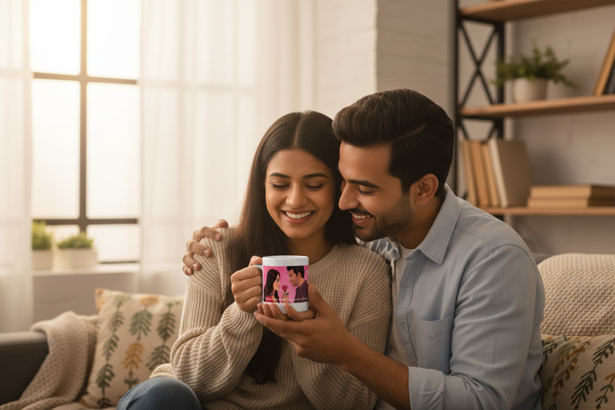 Realistic Couple Mug 2
