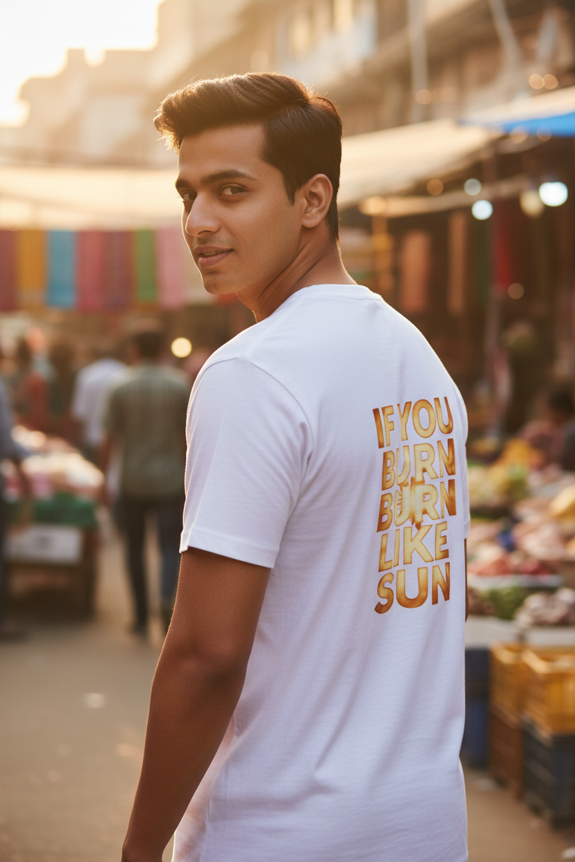 White Back Mockup